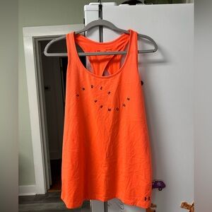 Under Armour Women's Bright Orange Tank Top